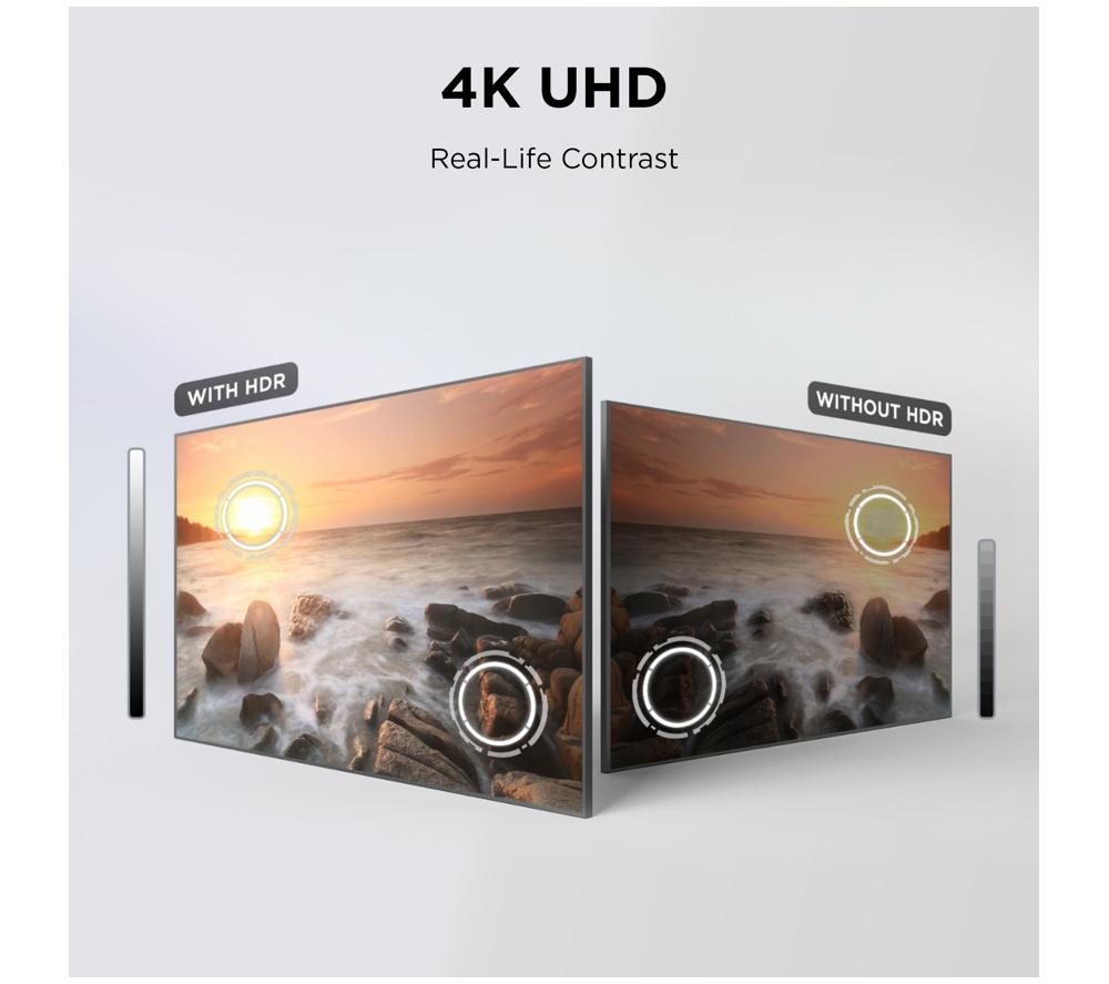 TCL C8L 75" SQD-Mini LED 4K HDR Smart Google TV - 75C8L-UK