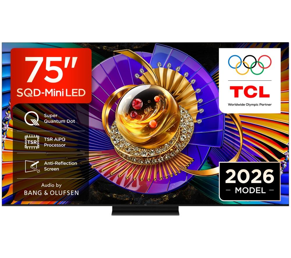 TCL C7L 75" SQD-Mini LED 4K HDR Smart Google TV - 75C7L-UK