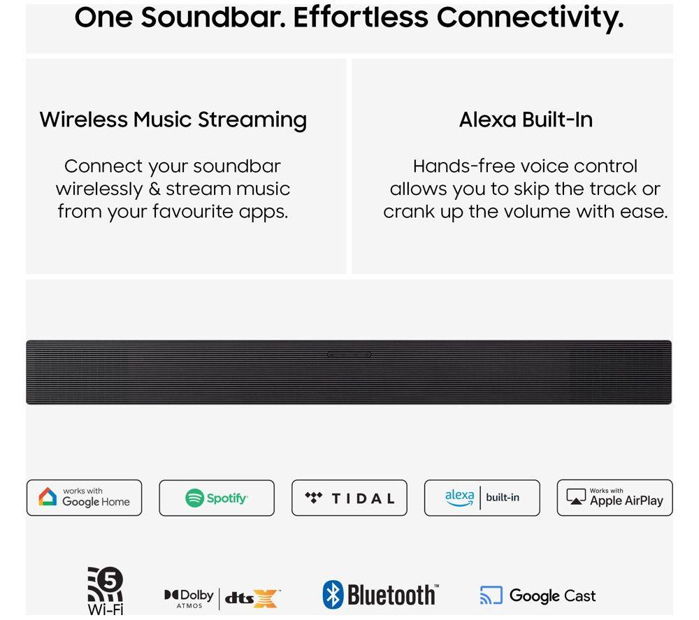 SAMSUNG HW-QS90H/XU 7.1.2 All-in-One Sound Bar with Dolby Atmos & DTS:X