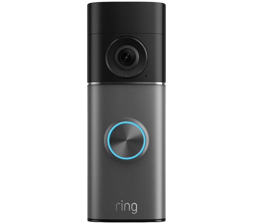 RING Battery Retinal 4K Video Doorbell Pro (Newest Gen) - Deep Silver