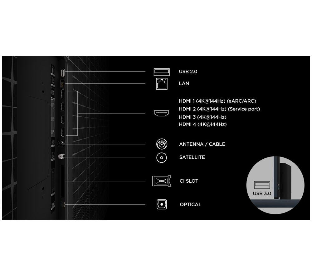 TCL RM9L 98" RGB-Mini LED 4K HDR Smart Google TV - 98RM9L-UK
