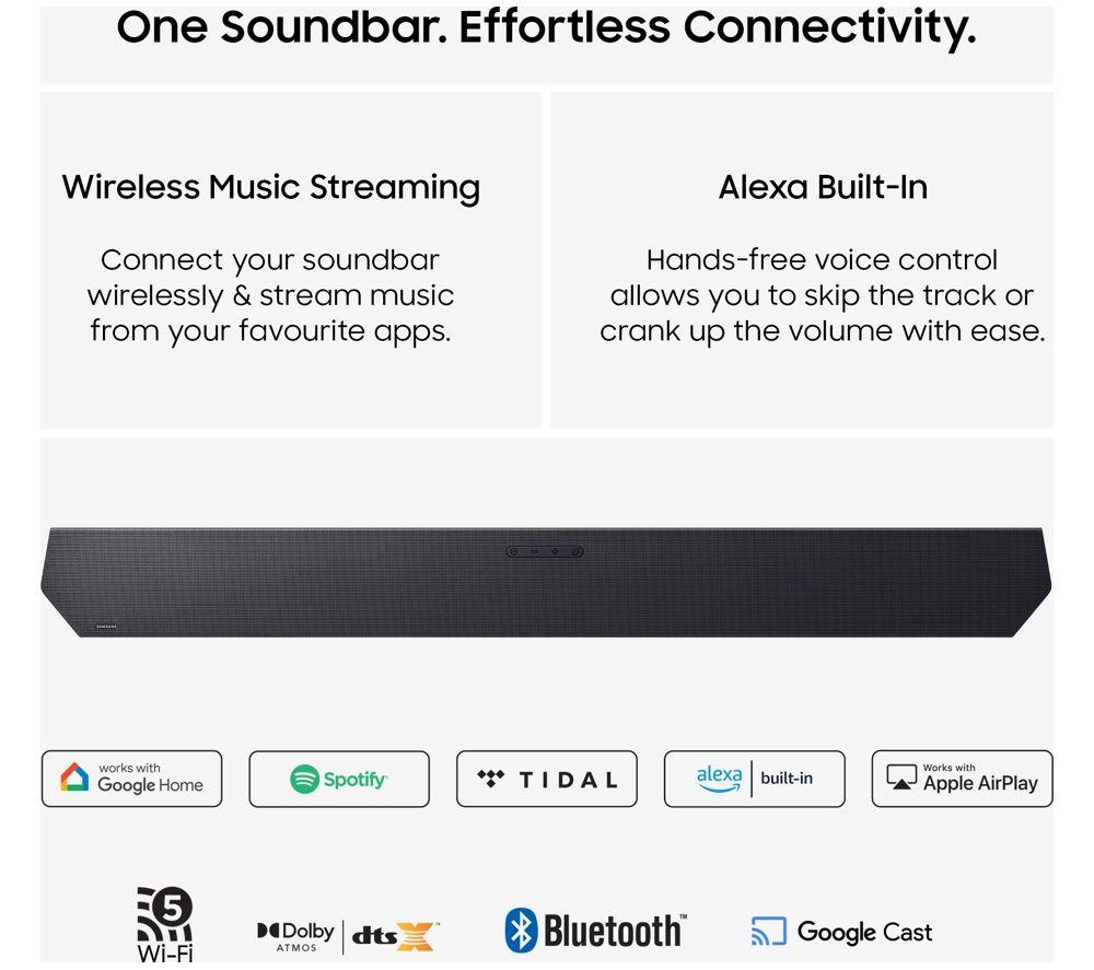 SAMSUNG HW-Q930H/XU 9.1.4 Wireless Sound Bar with Dolby Atmos