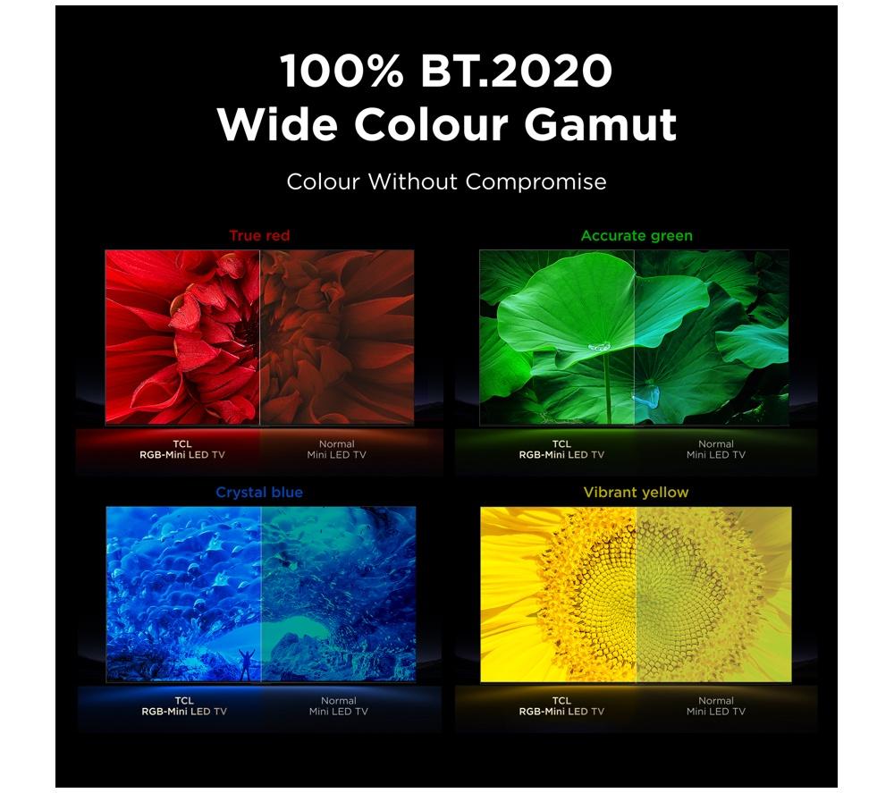TCL RM7L 75" RGB-Mini LED 4K HDR Smart Google TV - 75RM7L-UK