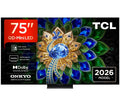 TCL A400U 75" Premium Wallpaper QD-Mini LED 4K HDR Smart Google TV 2026 - 75400U-UK