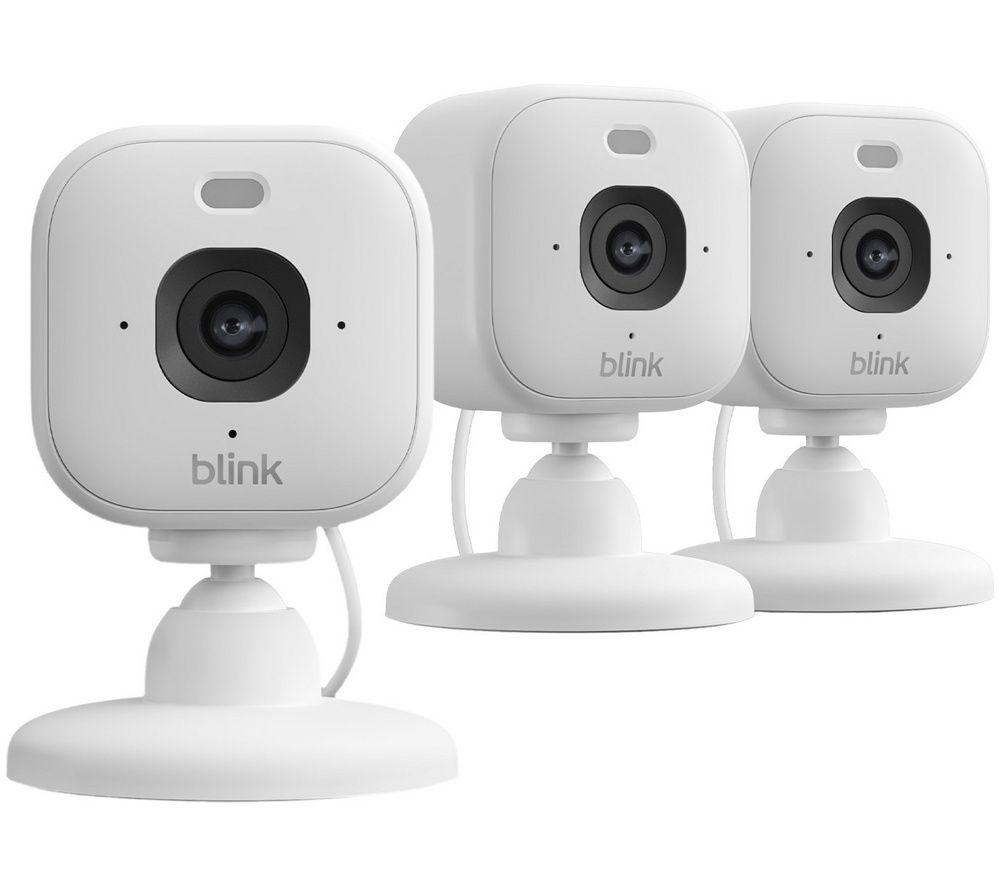 BLINK Mini 2K+ WiFi Security Camera - Pack of 3