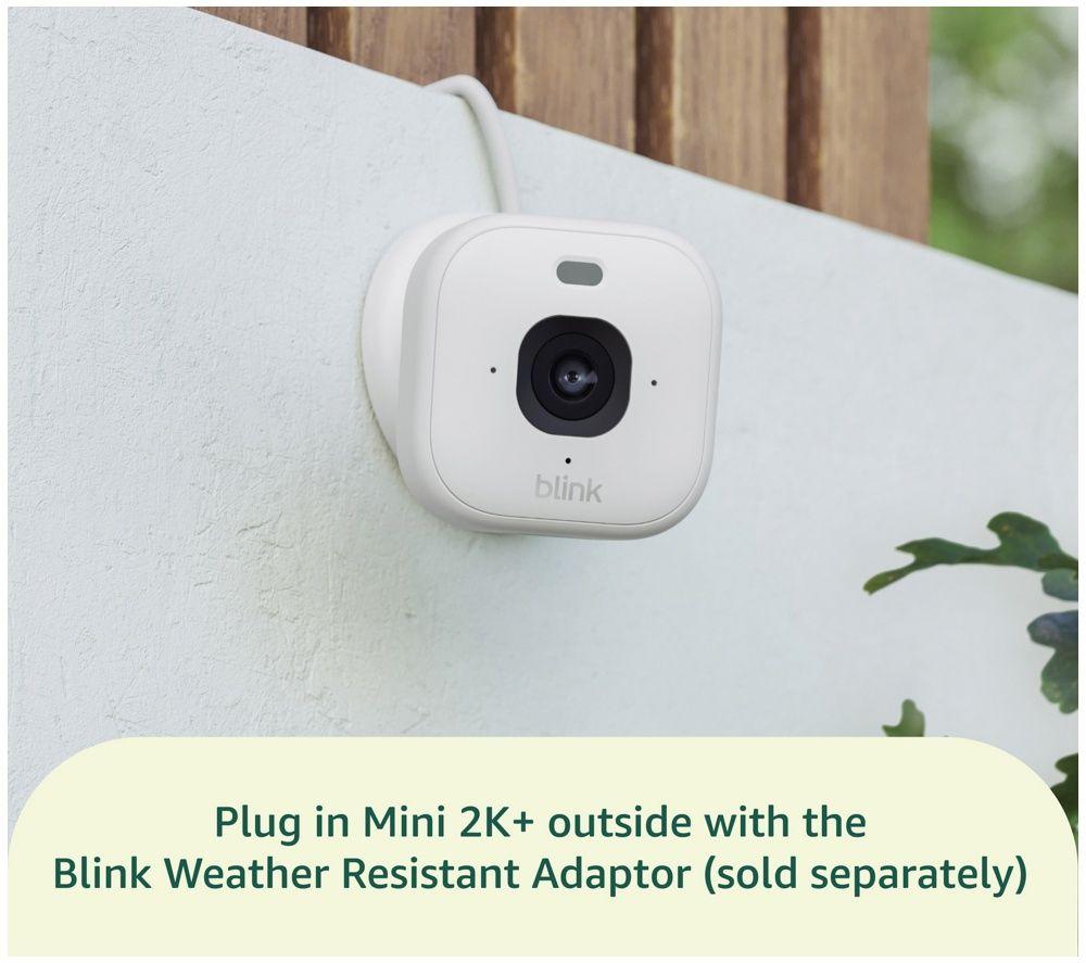 Cámara de seguridad WiFi Blink Mini 2K+ - Paquete de 3
