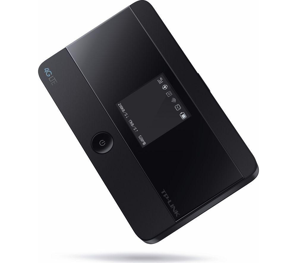 TP-LINK M7350 4G LTE Mobile WiFi & Pay As You Go SIM Card Bundle - 60 GB Data