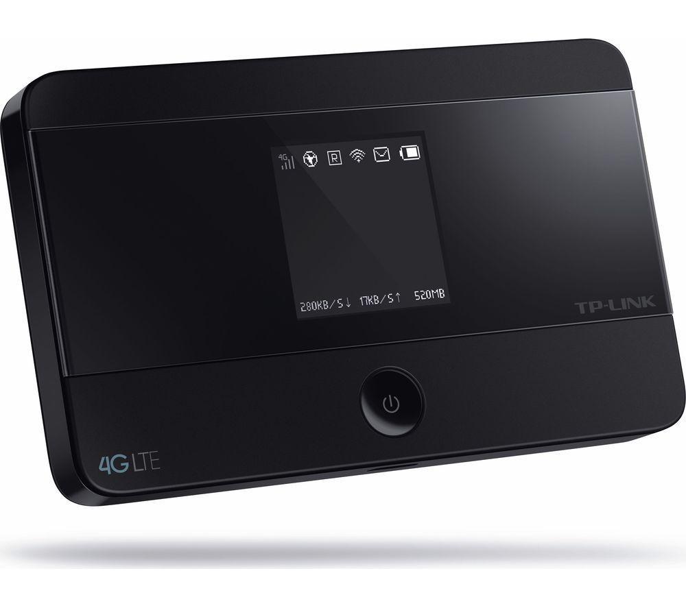 TP-LINK M7350 4G LTE Mobile WiFi & Pay As You Go SIM Card Bundle - 120 GB Data