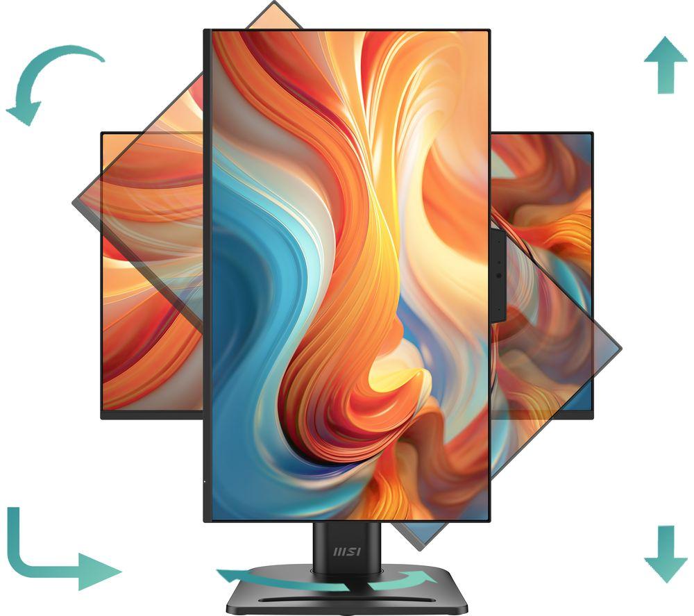 Monitor IPS LCD MSI PRO MP245PDG E14 FHD de 23.8" - Negro