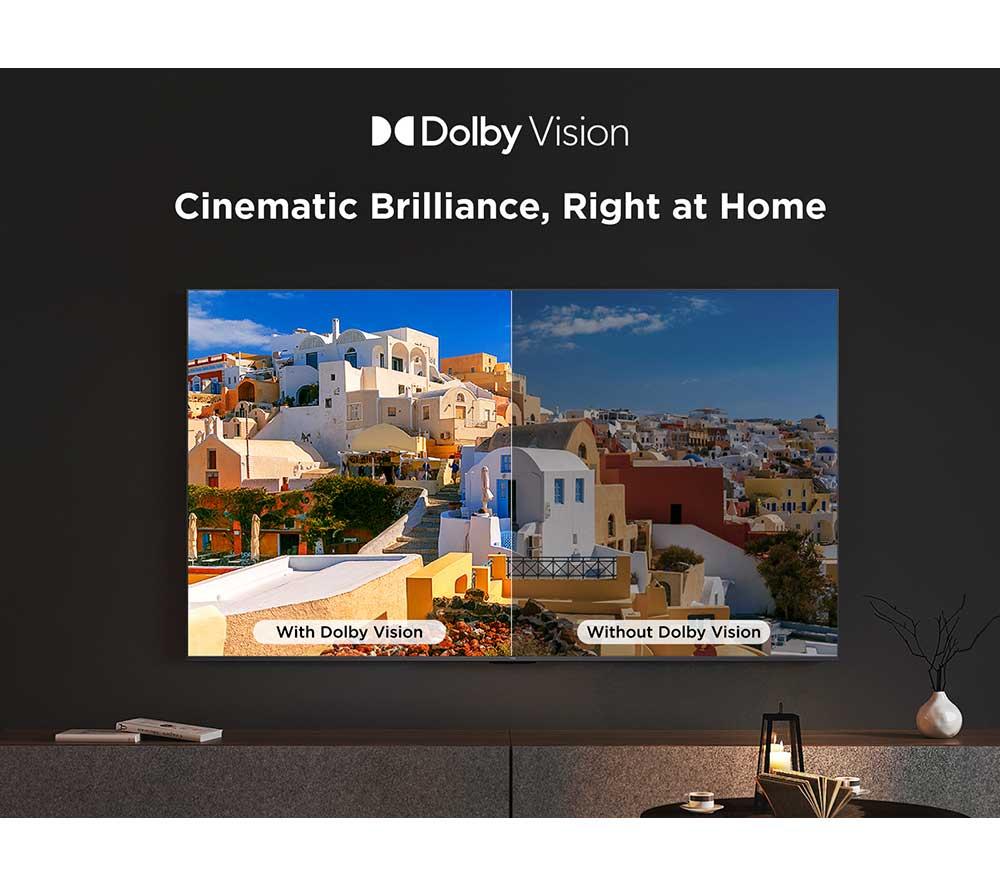 TCL P7L 43" QLED 4K HDR Smart Google TV 2026 - 43P7L-UK