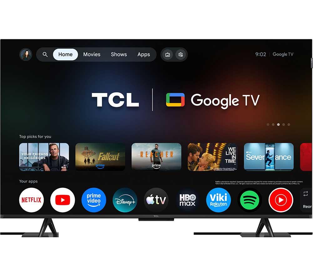 TCL P7L 43" QLED 4K HDR Smart Google TV 2026 - 43P7L-UK