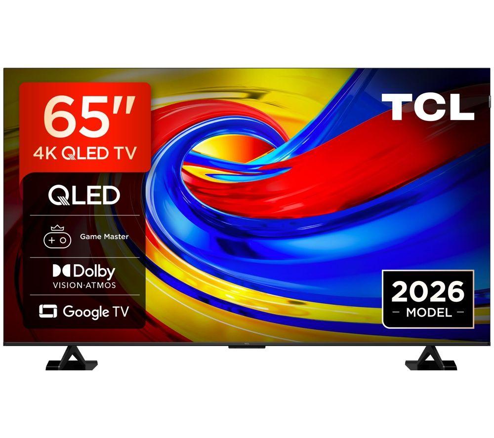 TCL P7L 65" QLED 4K HDR Smart Google TV 2026 - 65P7L-UK