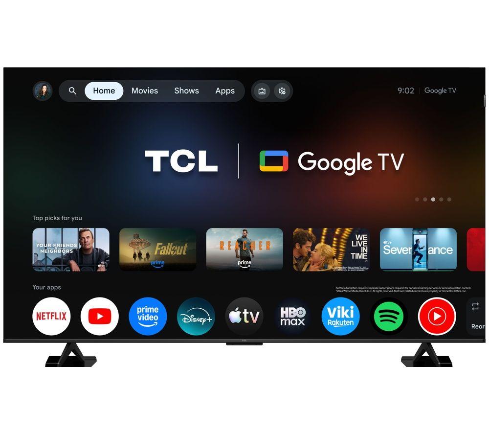 TCL P7L 65" QLED 4K HDR Smart Google TV 2026 - 65P7L-UK