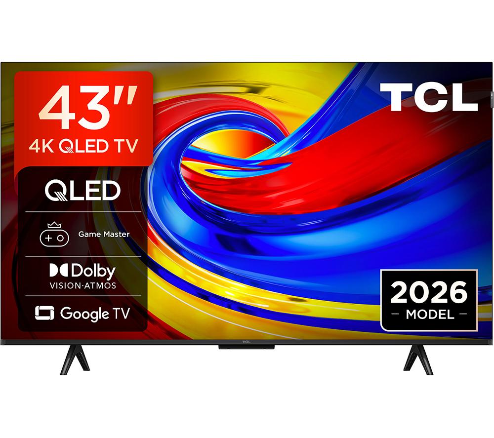 TCL P7L 75" QLED 4K HDR Smart Google TV 2026 - 75P7L-UK