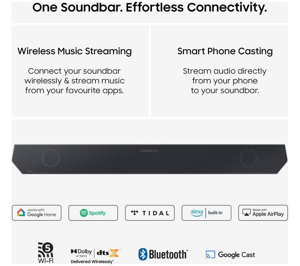 SAMSUNG HW-Q600H/XU 3.1.2 Wireless Sound Bar with Dolby Atmos