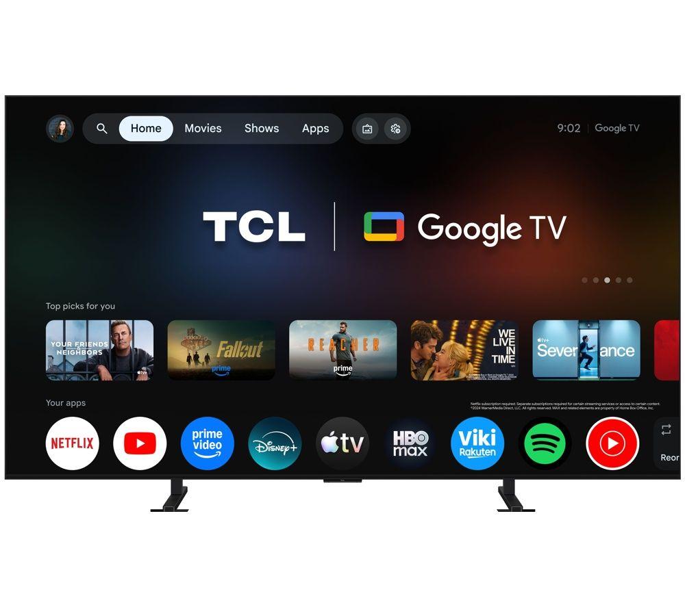 TCL A400M 98" Premium QD-Mini LED 4K HDR Smart Google TV 2026 - 98A400M-UK