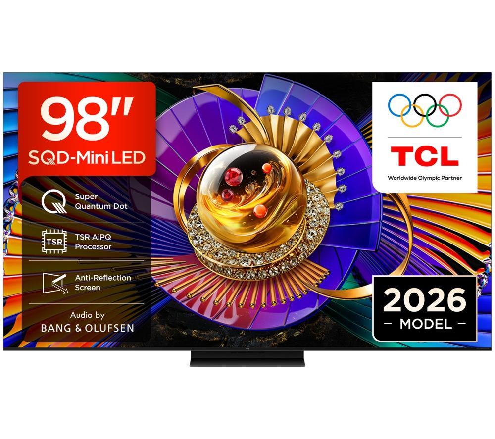 TCL C7L 98" SQD-Mini LED 4K HDR Smart Google TV - 98C7L-UK