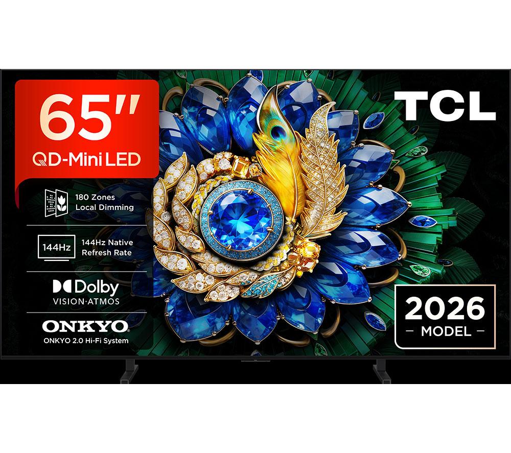 TCL A400M 65" Premium QD-Mini LED 4K HDR Smart Google TV 2026 - 65A400M-UK