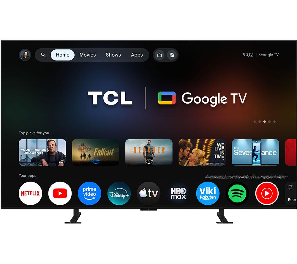 TCL A400M 65" Premium QD-Mini LED 4K HDR Smart Google TV 2026 - 65A400M-UK