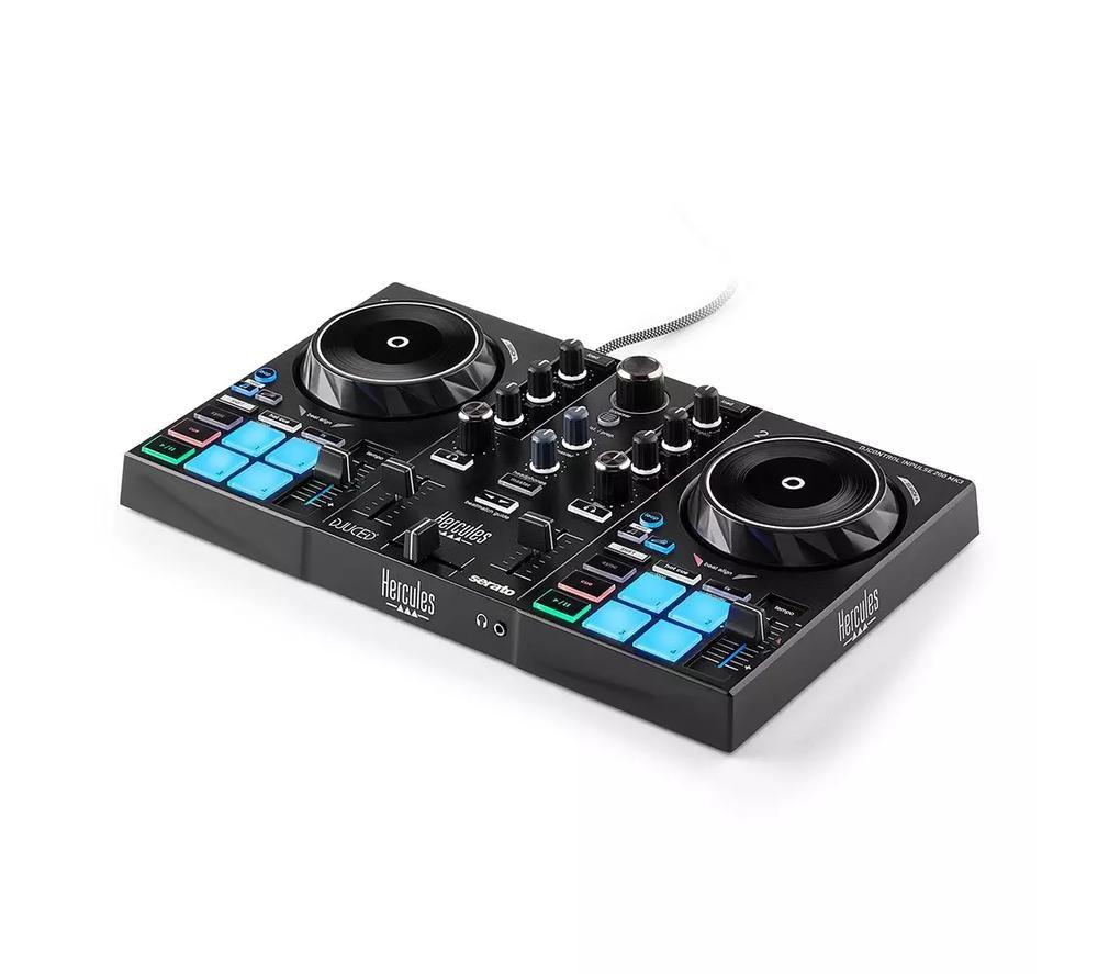 Controlador de DJ HERCULES DJControl Inpulse 200 MK3 - Negro