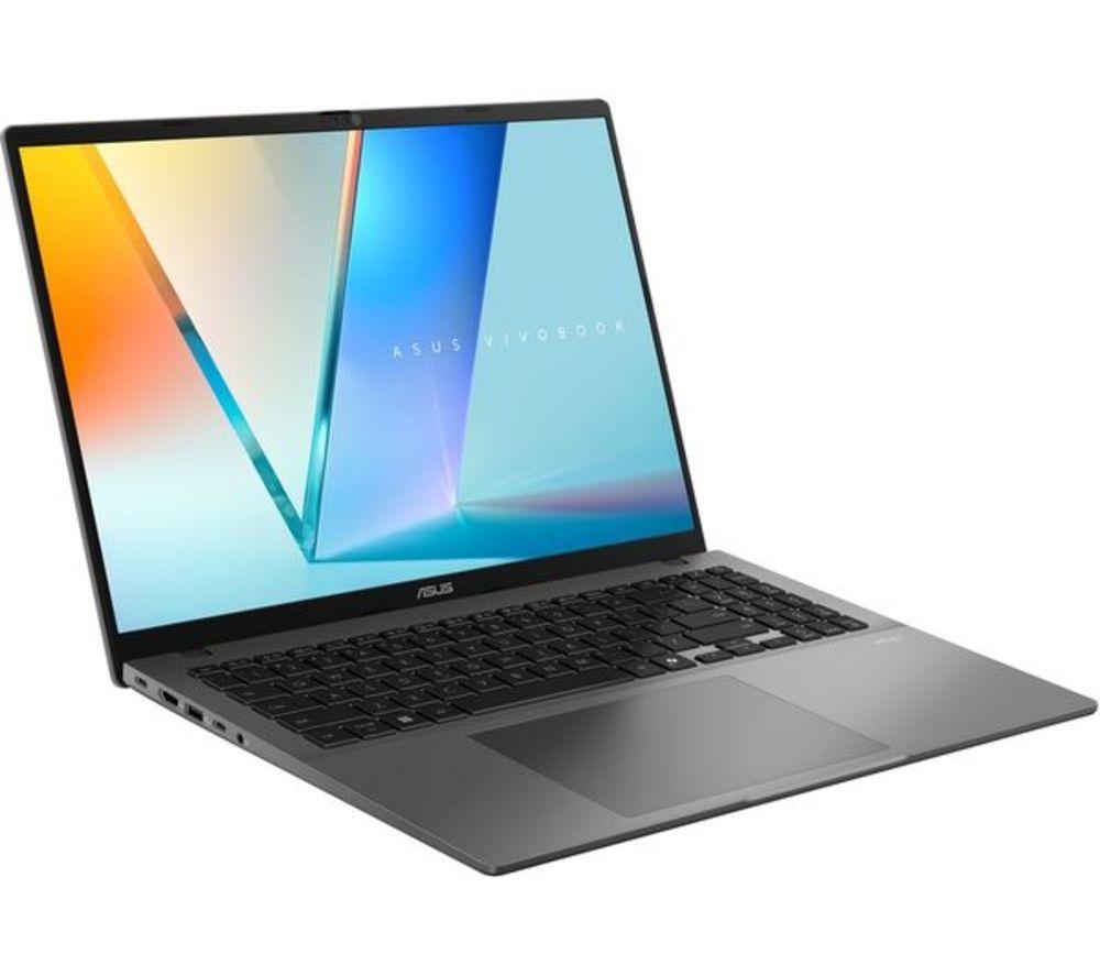Portátil ASUS Vivobook S16 OLED de 16", Copilot+ PC - AMD Ryzen AI 7, SSD de 1 TB, gris mate