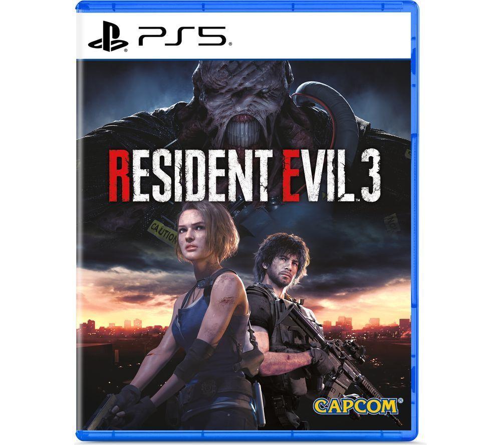 SONY PlayStation 5, Resident Evil 2 Remake, Resident Evil 3 Remake, Harry Potter (Deluxe Edition) & Resident Evil 7 (Gold Edition) Bundle