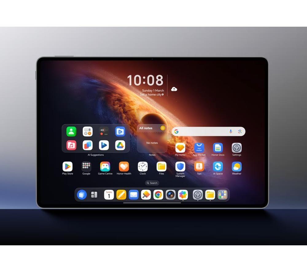 HONOR MagicPad 4 12.3" Tablet - 256 GB, Grey