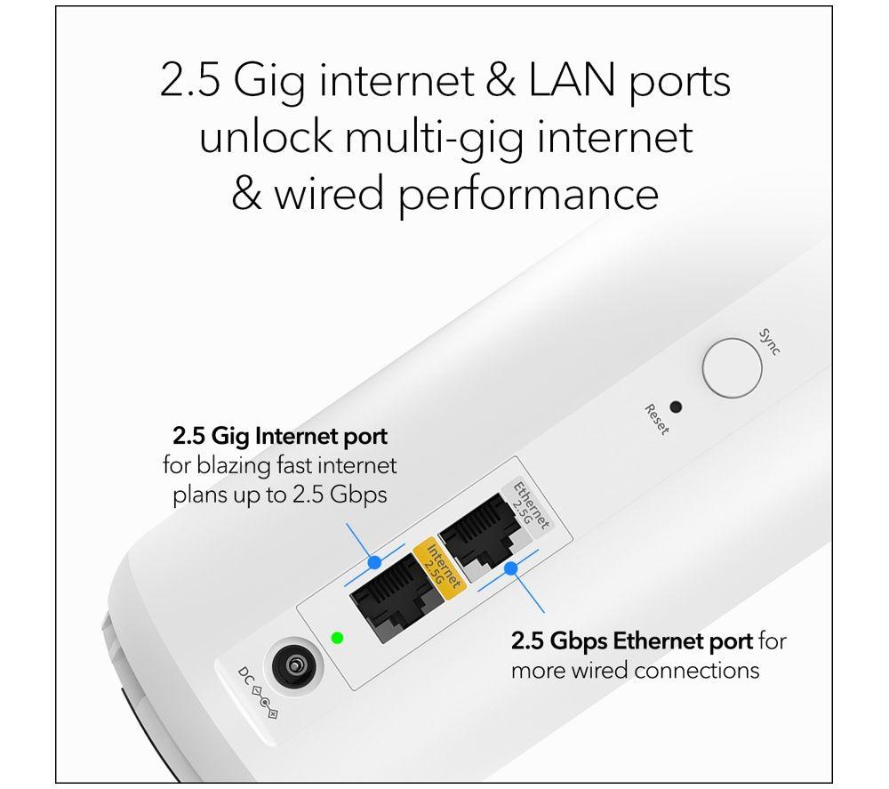 NETGEAR Orbi RBE372 Whole Home WiFi System - Twin Pack