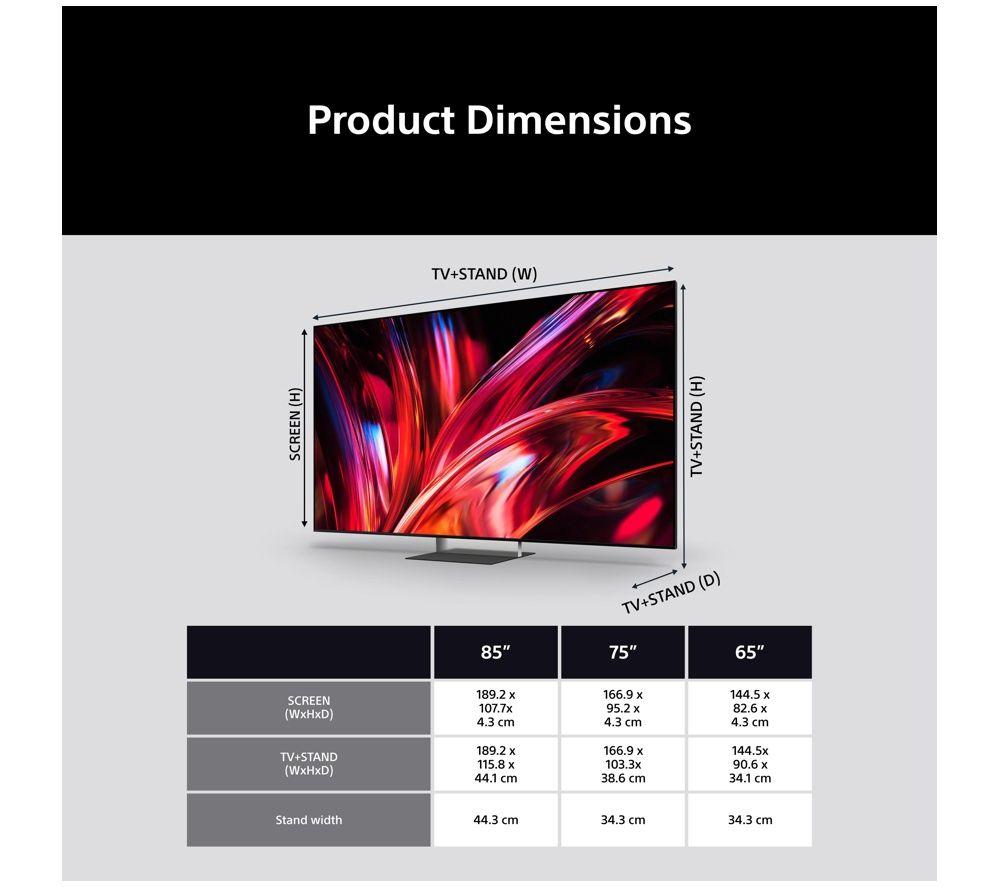SONY BRAVIA 9 II 85" True RGB Mini LED 4K HDR Smart TV 2026 - 85XR95M2