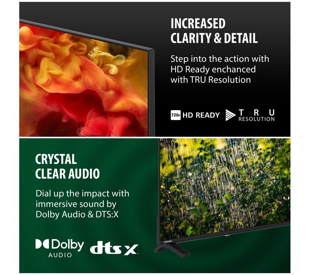 TOSHIBA Fire TV 40LF2653DB 40" Smart Full HD HDR LED TV with Freely