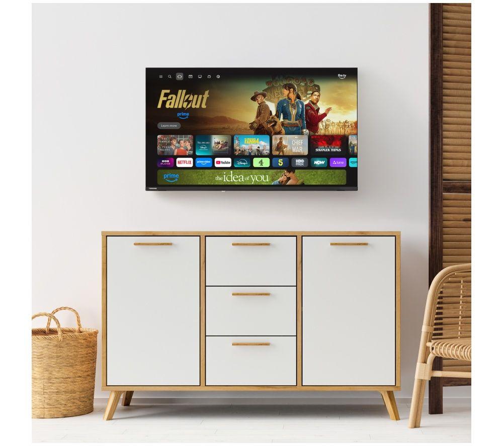 TOSHIBA Fire TV 40LF2653DB 40" Smart Full HD HDR LED TV with Freely