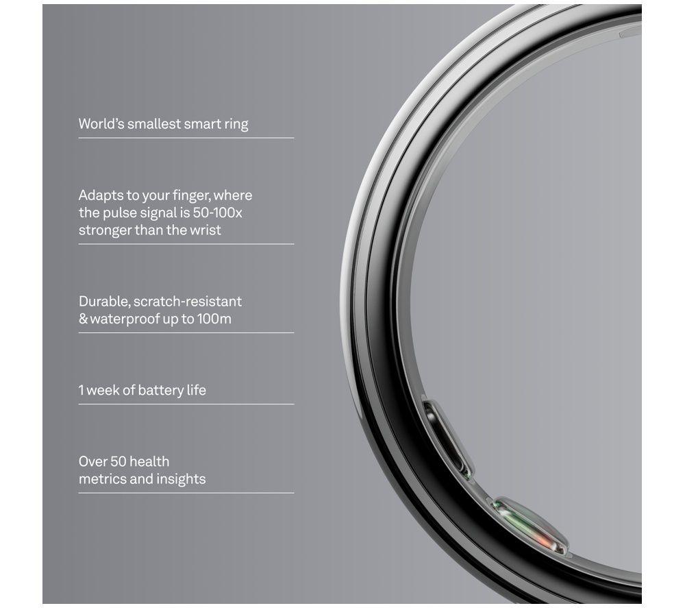 OURA Ring 5 – Silber, Größe 9