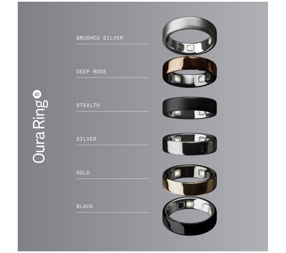 OURA Ring 5 – Silber, Größe 10