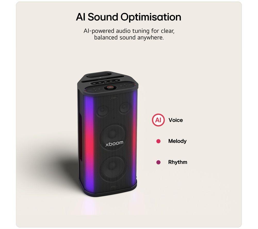 LG xboom Stage 501 Bluetooth Megasound Party Speaker - Black