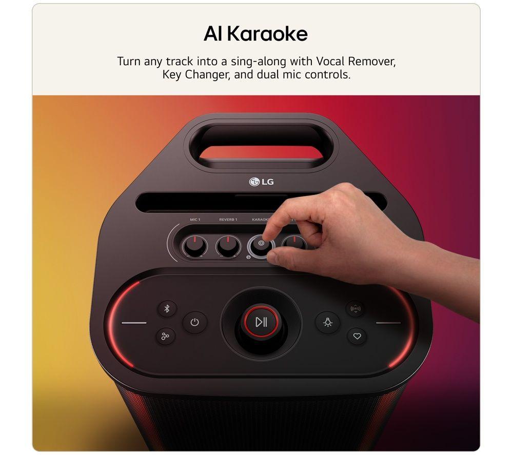LG xboom Stage 501 Bluetooth Megasound Party Speaker - Black