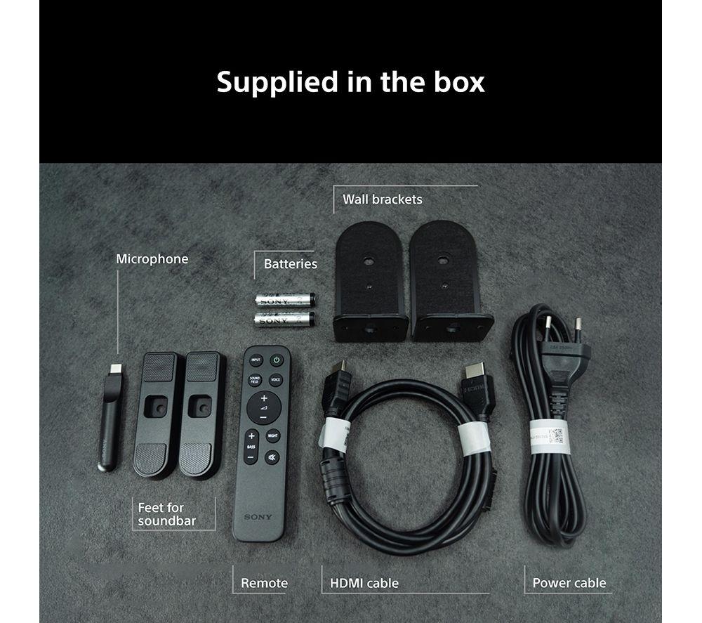 SONY BRAVIA Theatre Trio HT-A8 3.0.2 Three Piece Home Cinema System with Dolby Atmos & DTS:X