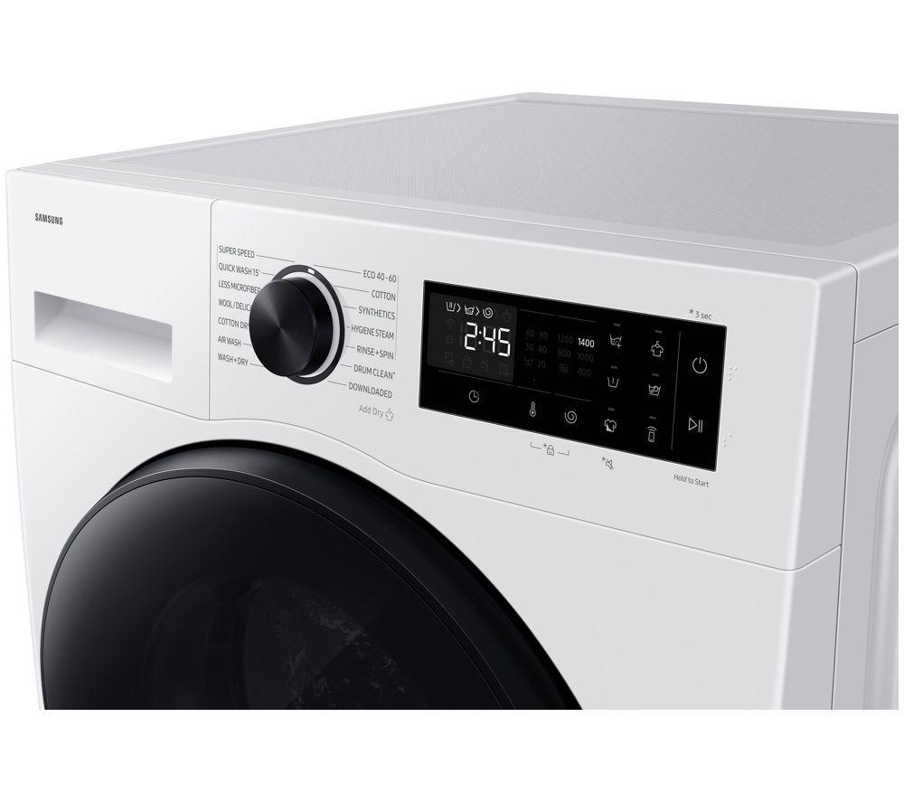 SAMSUNG Series 5 AI Energy WD90HG5U34BEEU WiFi-enabled 9 kg Washer Dryer - White