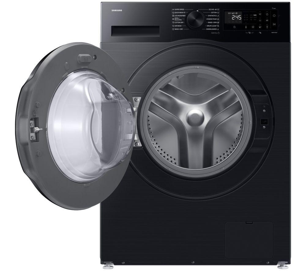 SAMSUNG Series 5 AI Energy WD90HG5U34BBEU WiFi-enabled 9 kg Washer Dryer - Black