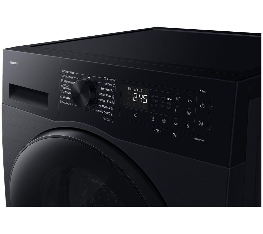 SAMSUNG Series 5 AI Energy WD90HG5U34BBEU WiFi-enabled 9 kg Washer Dryer - Black