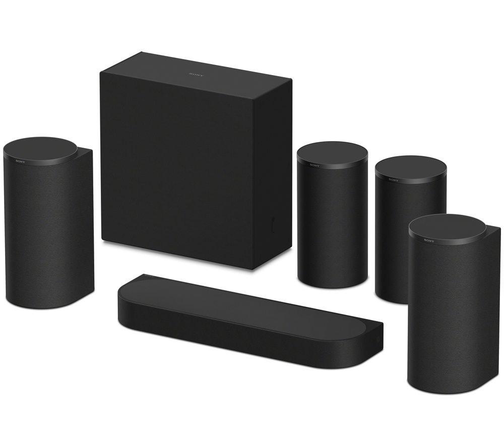 SONY BRAVIA Theatre Trio + SR HT-AP8 5.1.4 Home Cinema System with Subwoofer, Rear Speakers, Dolby Atmos & DTS:X
