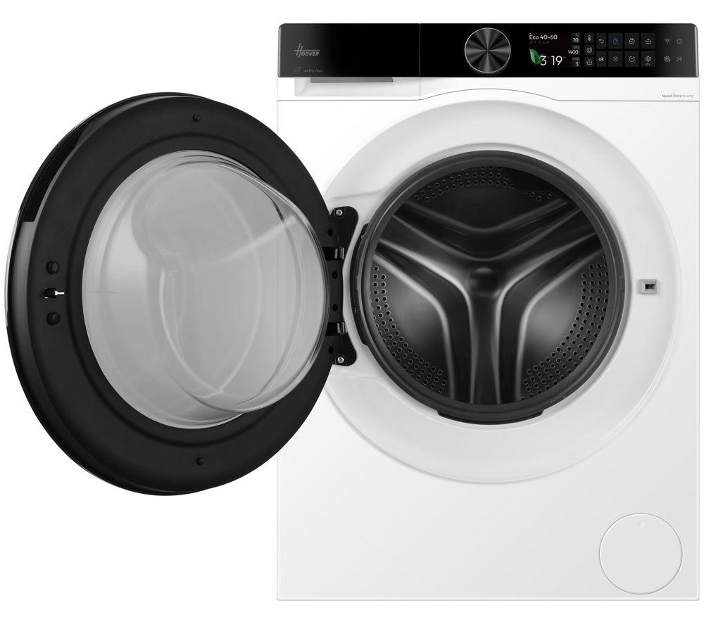 Lavadora HOOVER Pro Wash Serie 7 HBQD 410BL10U-80 con Wi-Fi, 10 kg, 1400 rpm - Blanca