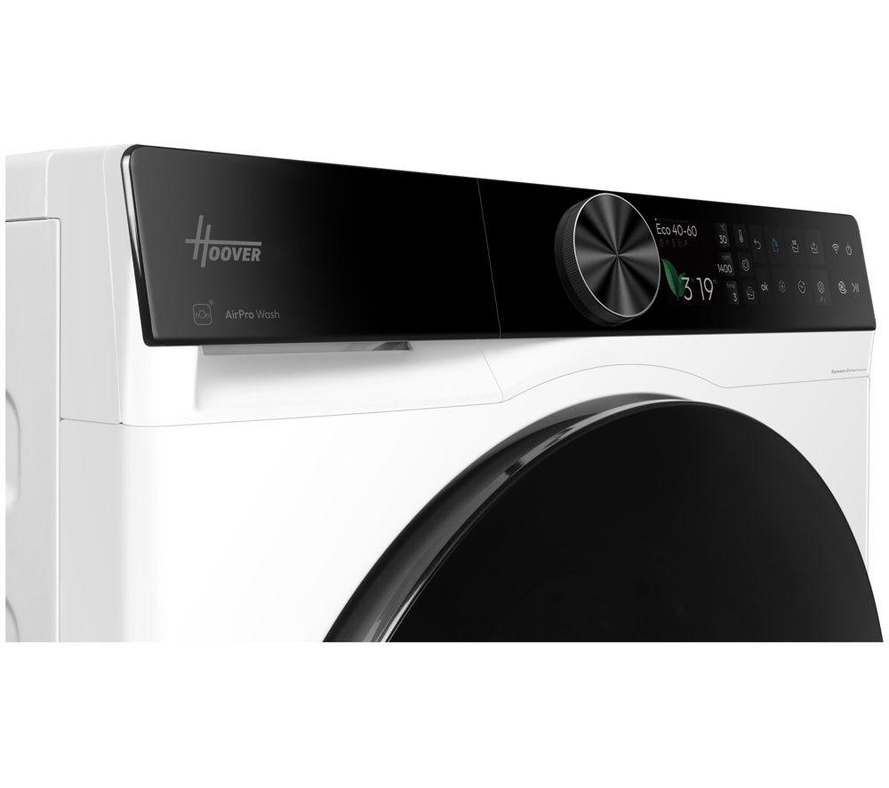 Lavadora HOOVER Pro Wash Serie 7 HBQD 410BL10U-80 con Wi-Fi, 10 kg, 1400 rpm - Blanca