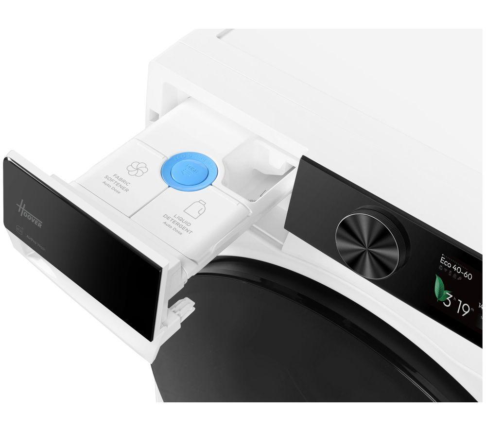 Lavadora HOOVER Pro Wash Serie 7 HBQD 410BL10U-80 con Wi-Fi, 10 kg, 1400 rpm - Blanca