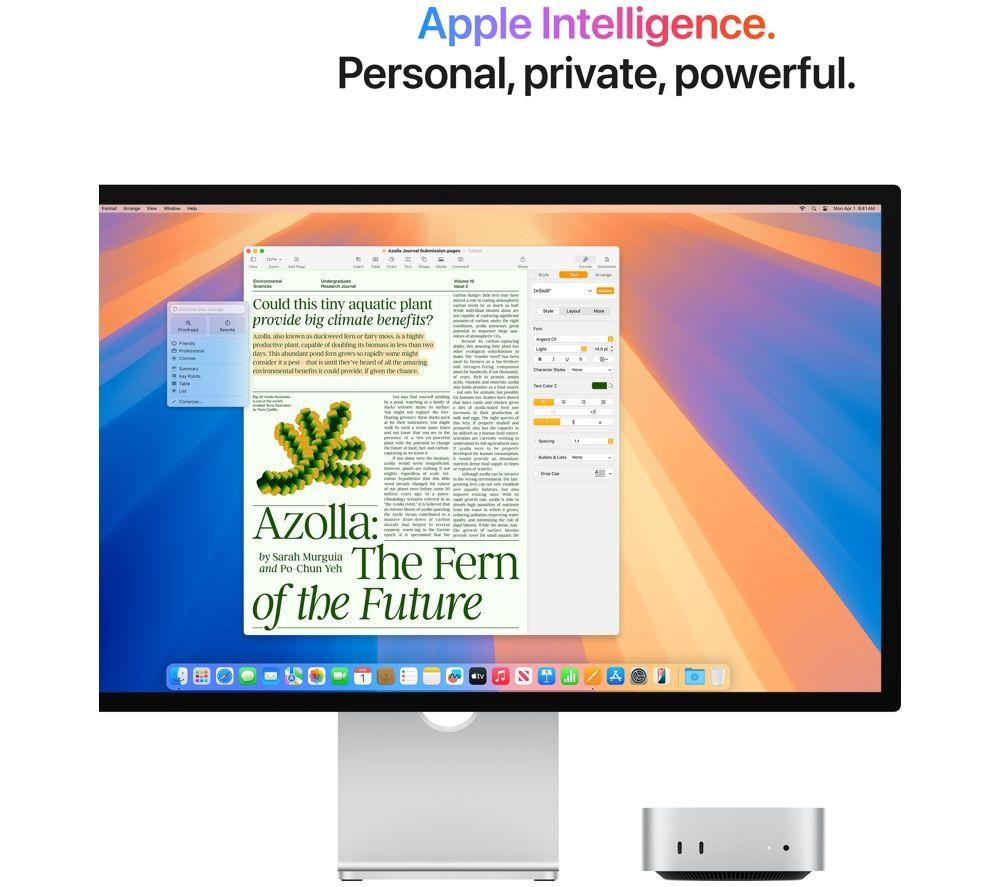 APPLE Mac mini (2026) - M4, 1 TB SSD, Silver