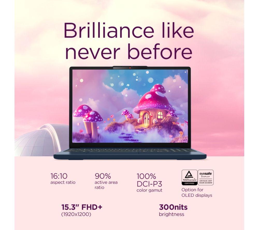 LENOVO IdeaPad Slim 3 15.3" Laptop - AMD Ryzen 5, 512 GB SSD, Cosmic Blue