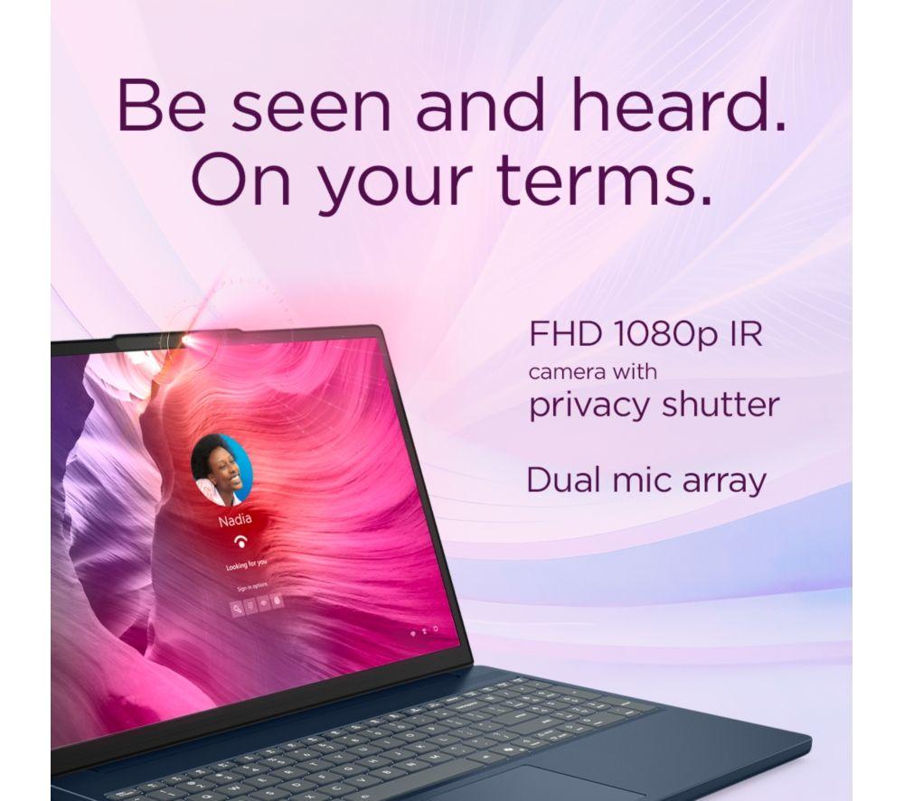LENOVO IdeaPad Slim 3 15.3" Laptop - AMD Ryzen 5, 512 GB SSD, Cosmic Blue