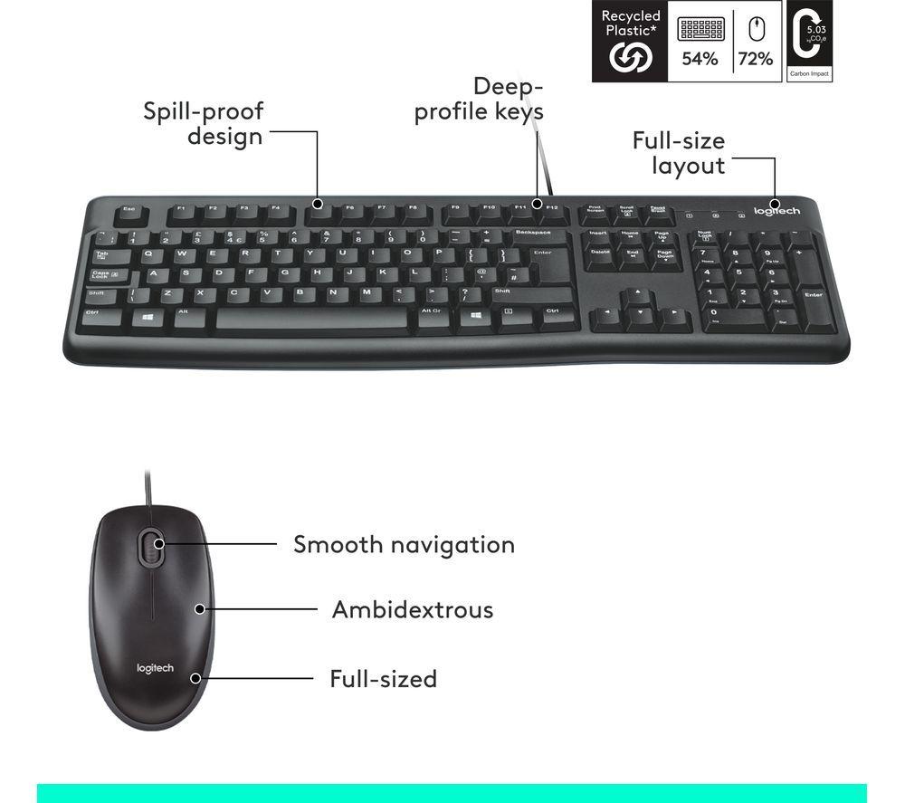 LOGITECH MK120 Keyboard & Mouse Set