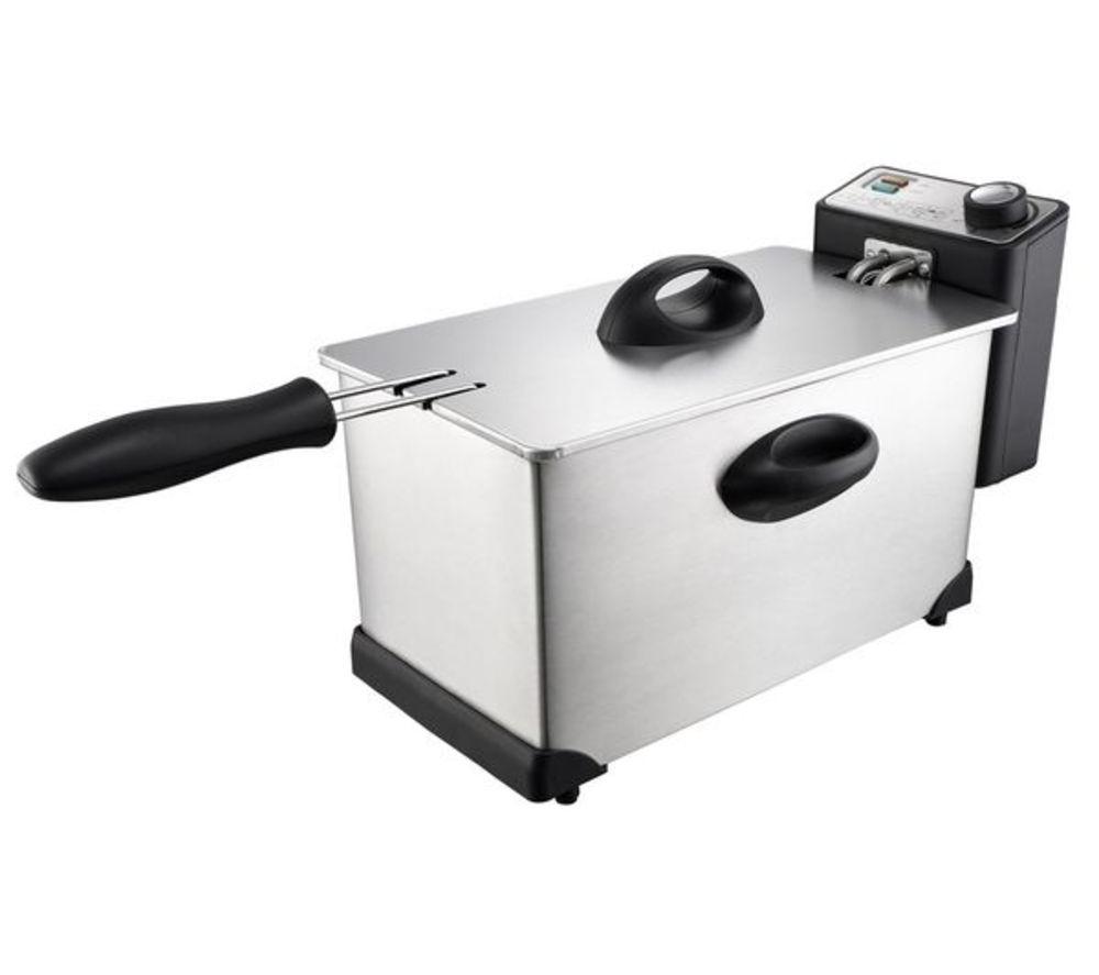 LOGIK L30PFS12 Professional Deep Fryer – Stainless steel