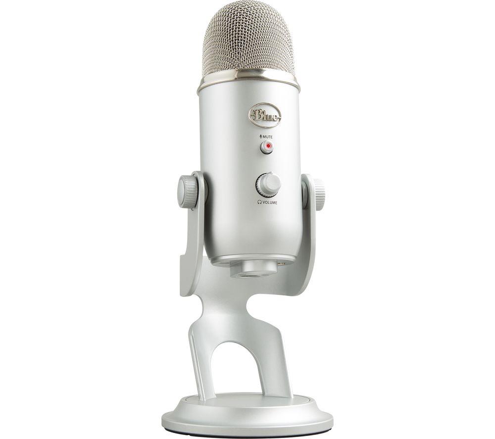 YETI USB Streaming Microphone - Silver