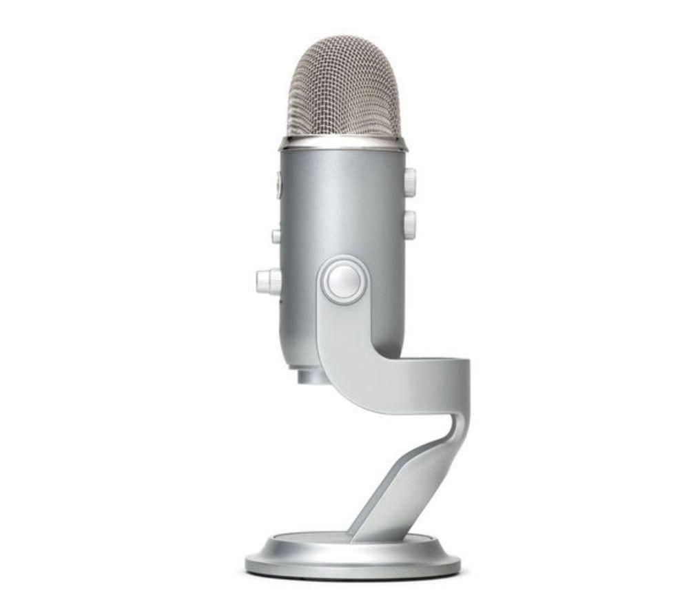 YETI USB Streaming Microphone - Silver